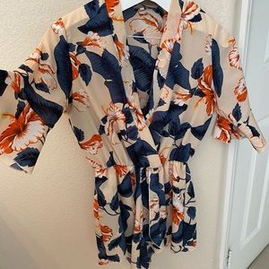 Floral romper